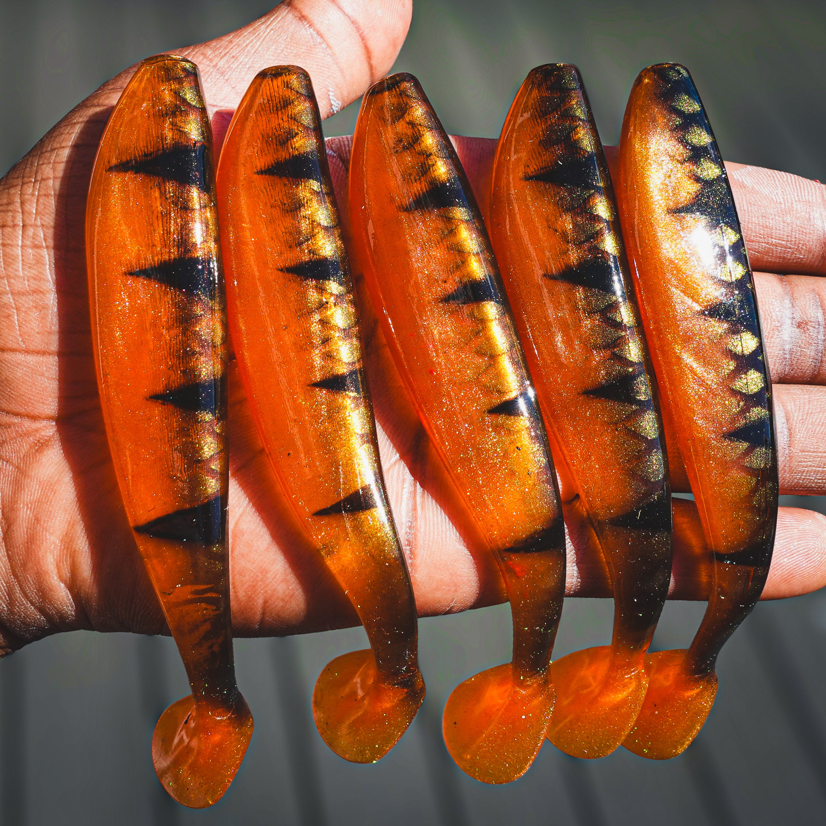 Theseus Orange Tiger 12cm -4pcs