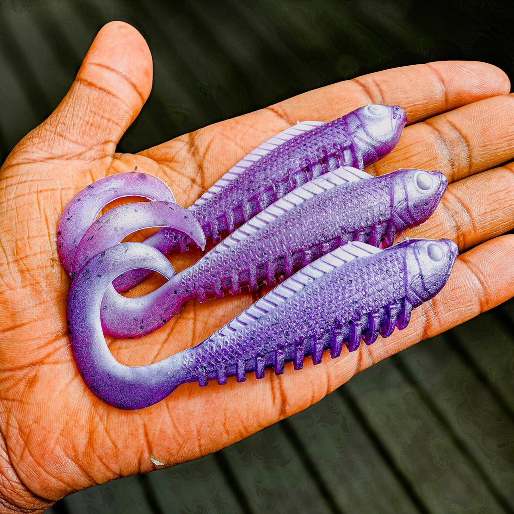 Curly Creeper Pruple Pearl  10 cm - 2pcs