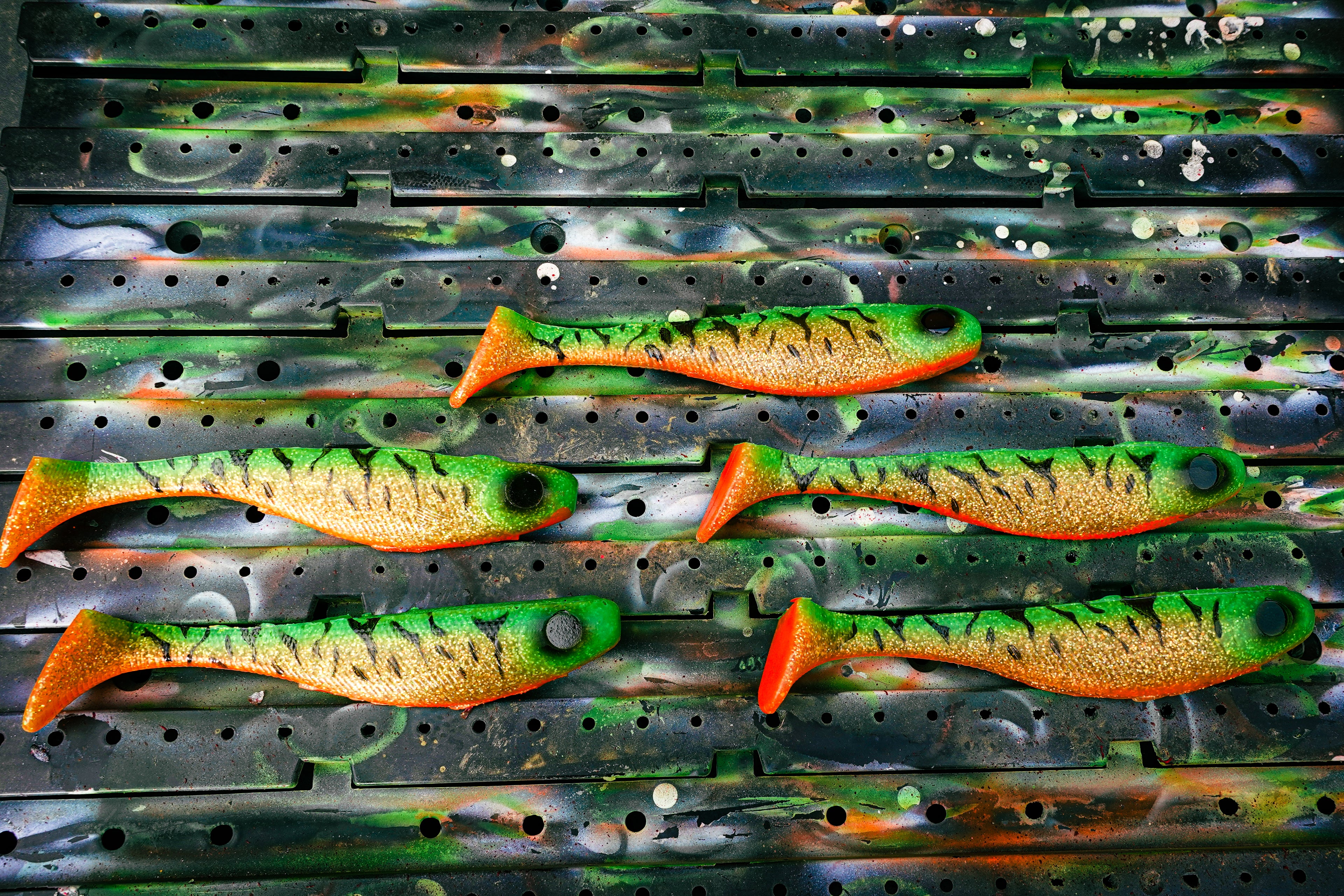 Pike Catcher Fire Tiger 15cm