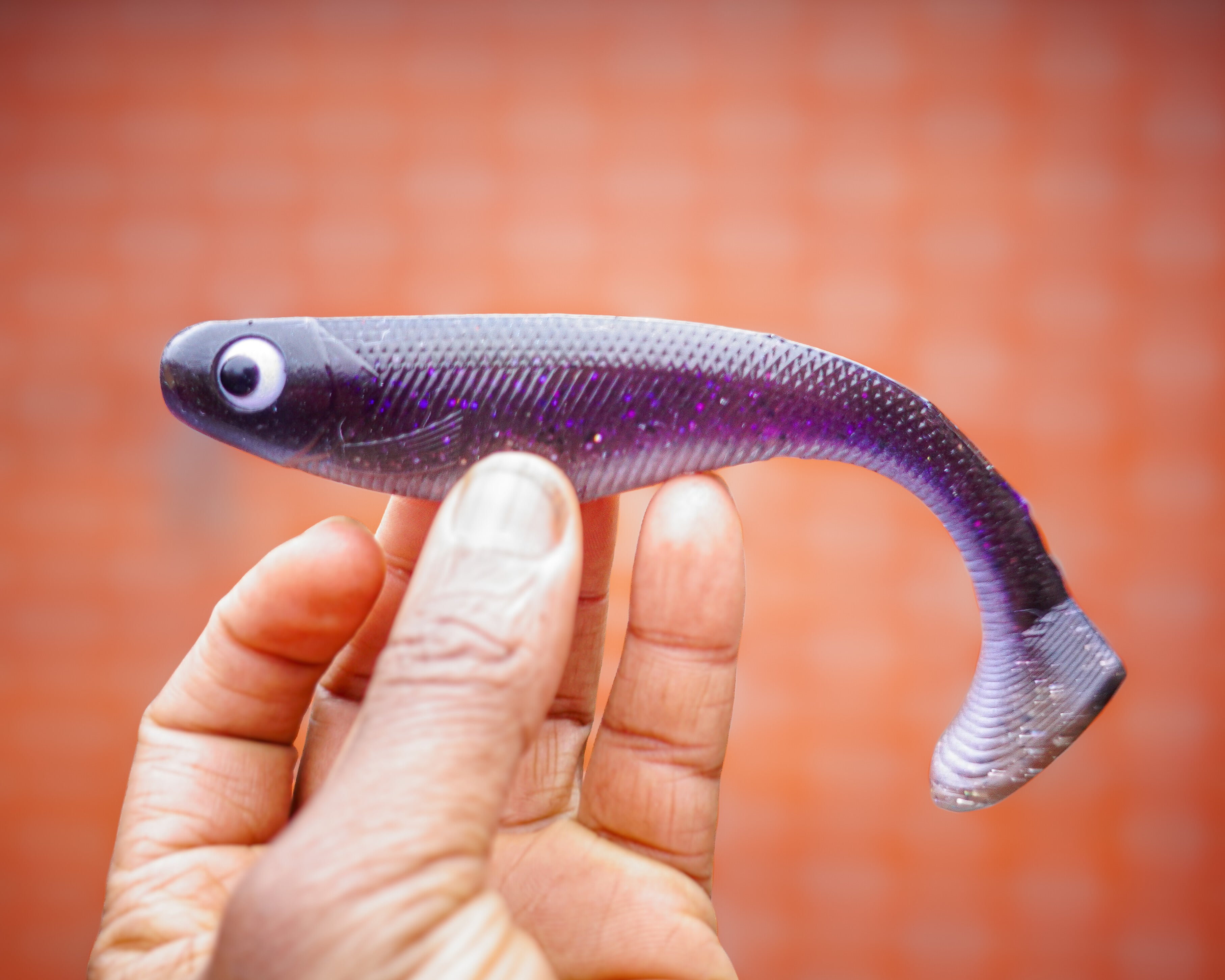 Pike Catcher Midnight Purple 15cm