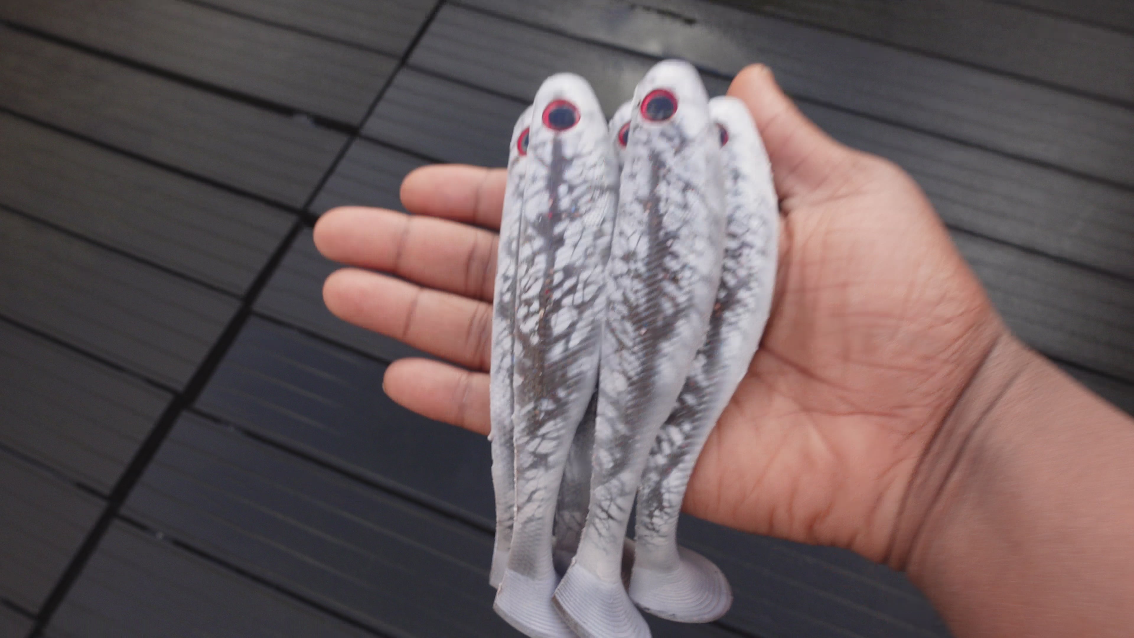 Pike Catcher Broken White 18cm